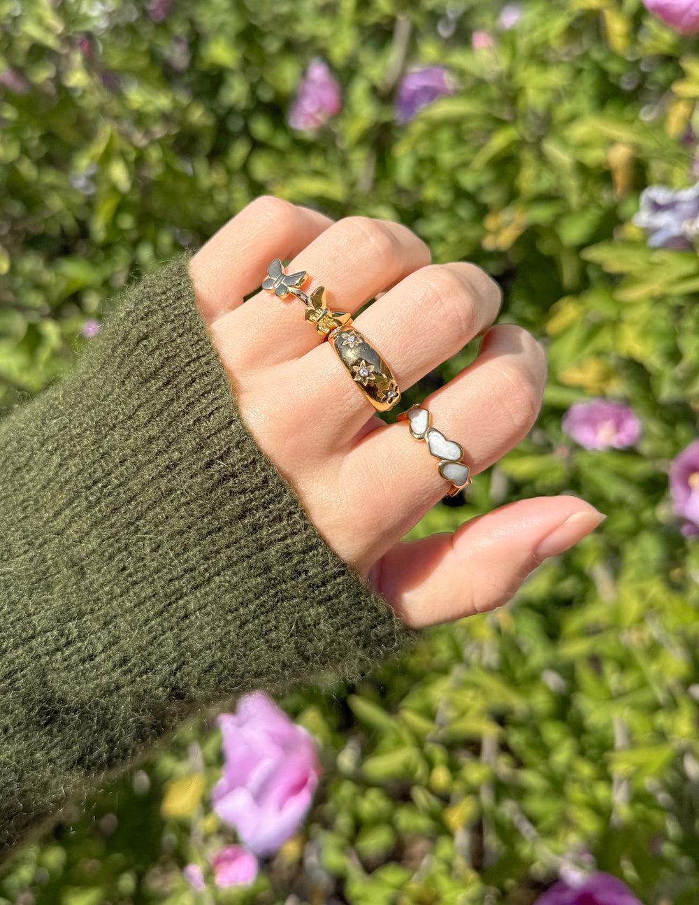 Butterfly Flight Ring