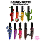 Cause of Death Rainbow Liquid Eyeshadow Collection