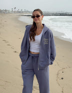 Created by the Creator Plum Full-Zip Hoodie