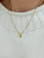Heart Lock Paperclip Chain Necklace