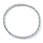 Hip Hop Rhinestone 5mm Bicycle Chain Necklace