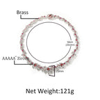 Hip-hop exaggerated spiky parasitic red-eyed thorn diamond-encrusted necklace