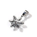 Winter rotating snowflake luminous oil drop pendant