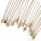 Hip Hop Winged Angel Pendant Necklace