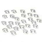 Hip-hop zircon-encrusted 26 English letters ring