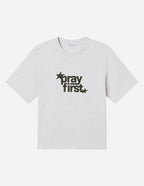 Pray First Heavyweight Tee