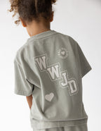 WWJD Varsity Kids Tee