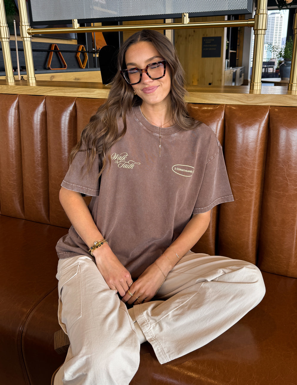 Walk by Faith Unisex Tee